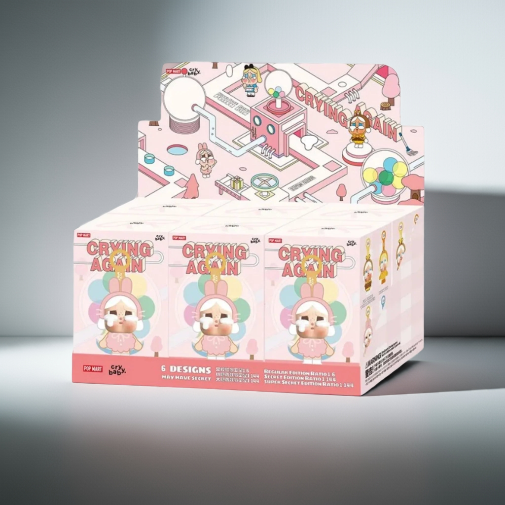 【alum】CRYBABY Crying Again シリーズ Pop Mart CryBaby Crying Again Series Vinyl Face Plush Sealed