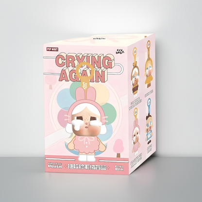 Pop Mart CryBaby Crying Again Series Vinyl Face Plush Sealed Case (BLINDBOX)