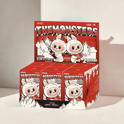 Pop Mart Labubu The Monsters Coca-Cola Vinyl Face (Zestaw 6 szt.)