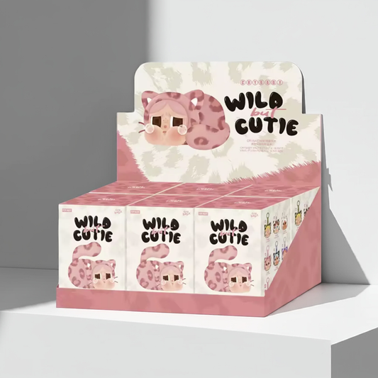 Pop Mart Crybaby Wild but Cutie Series Vinyl Plush Pendant Sealed Case (Zestaw 6 szt.)