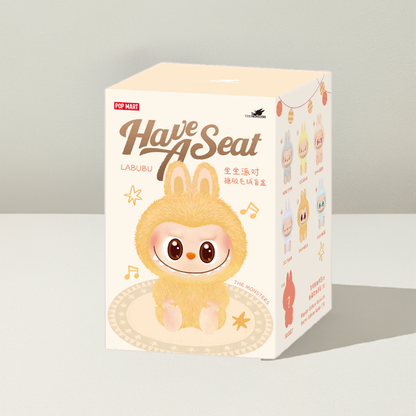 Pop Mart Labubu The Monsters Have a Seat Vinyl Plush Case Sealed (BLINDBOX)